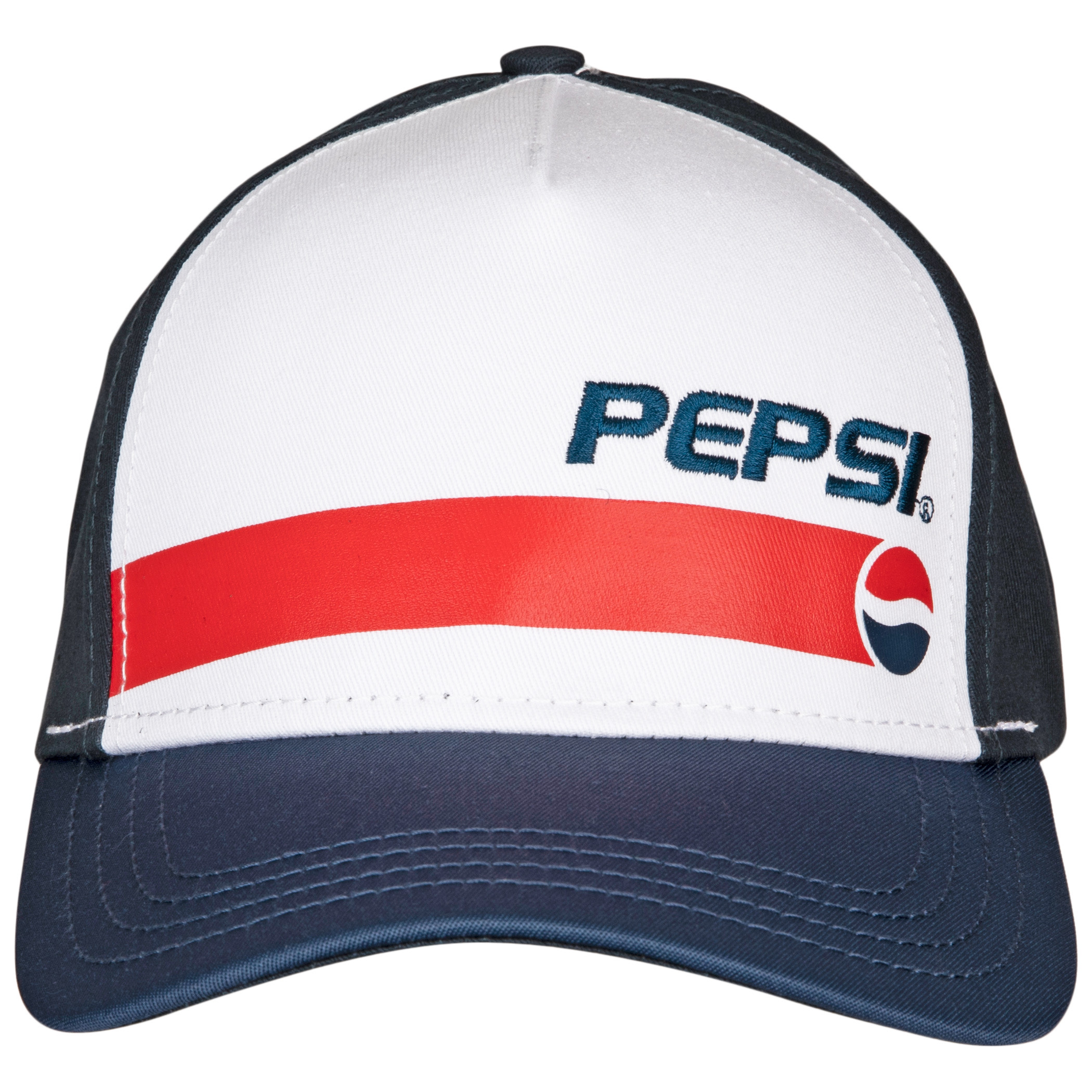 Pepsi Cola Classic Brand Adjustable Snapback Hat